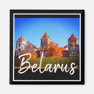 Belarus Mir Castle Architecture Nature Magnet