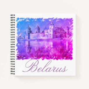 Belarus Mir Castle Architecture Nature Notebook