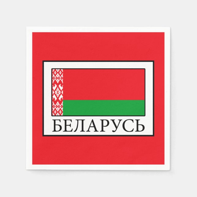 Belarus Napkin (Front)