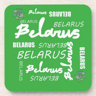 Belarus National Corn Flower Coaster