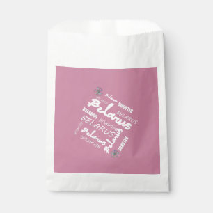 Belarus National Corn Flower Favour Bag