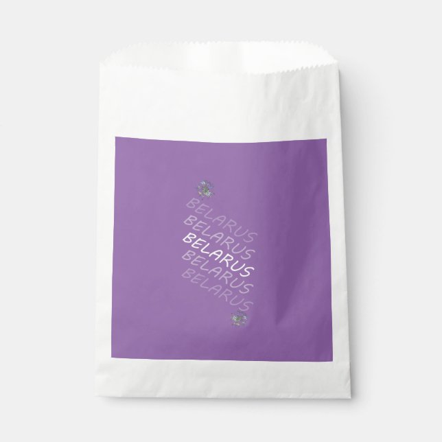 Belarus National Corn Flower Favour Bag (Front)
