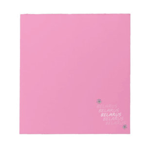 Belarus National Corn Flower Notepad