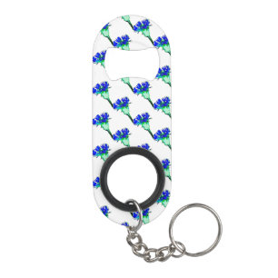 Belarus National Corn Flower Opener Keychain Keychain Bottle Opener