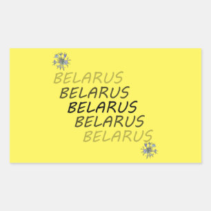 Belarus National Corn Flower Sticker