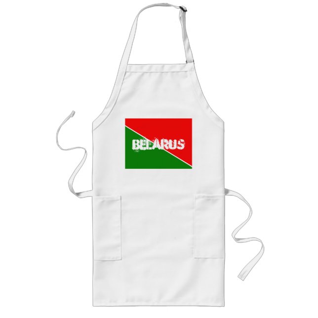Belarus National Flag Colours Apron (Front)