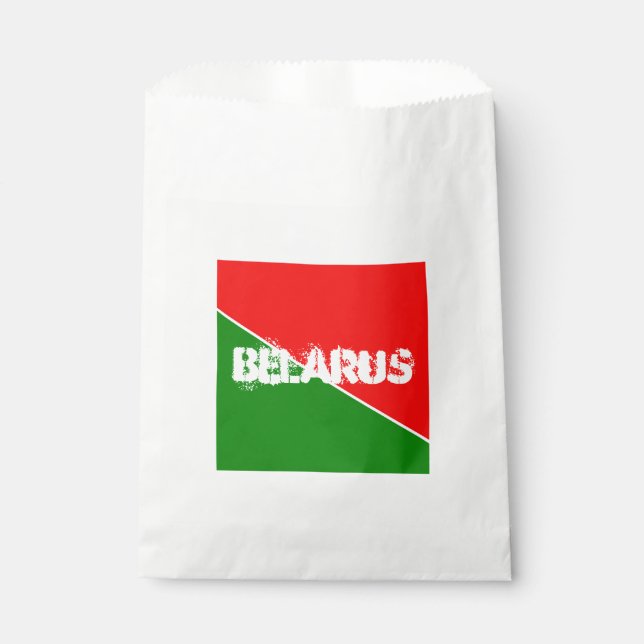 Belarus National Flag Colours Favour Bag (Front)