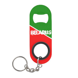 Belarus National Flag Colours Opener Keychain Keychain Bottle Opener