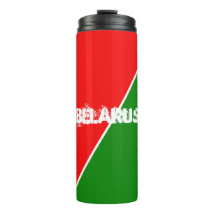 Belarus National Flag Colours Thermal Tumbler