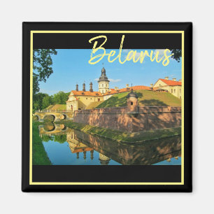 Belarus Nesvizh Palace Architecture Nature Magnet
