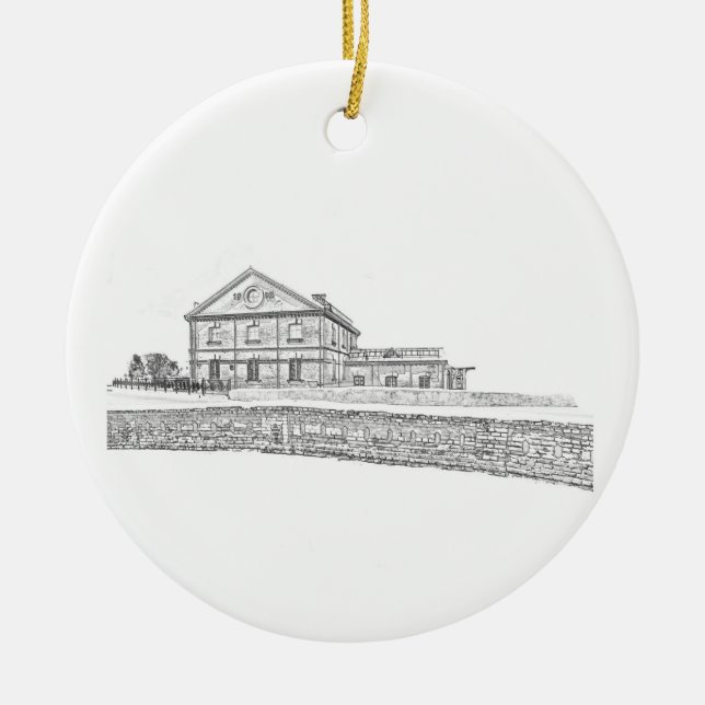 Belarus Orsha Architecture Ceramic Ornament (Front)