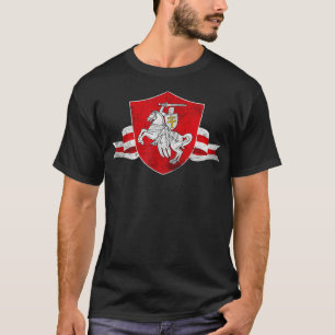 Belarus Pogonya White Red White Flag Protest Symbo T-Shirt