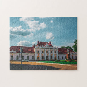 Belarus Porechye Parecca Architecture Station Jigsaw Puzzle