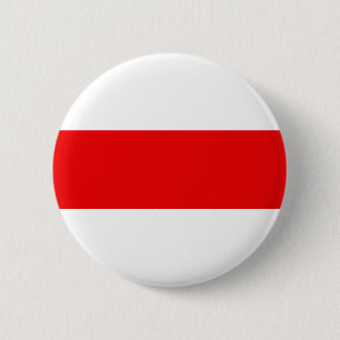 Belarus protest flag symbol red white revolution f 2 inch round button