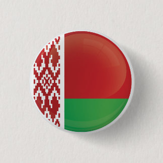 Belarus  Round Icon Flag 1 Inch Round Button