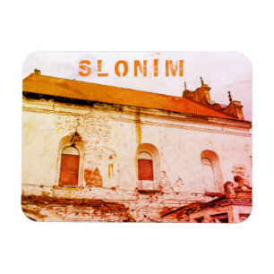 Belarus Slonim Great Synagogue Architecture Magnet
