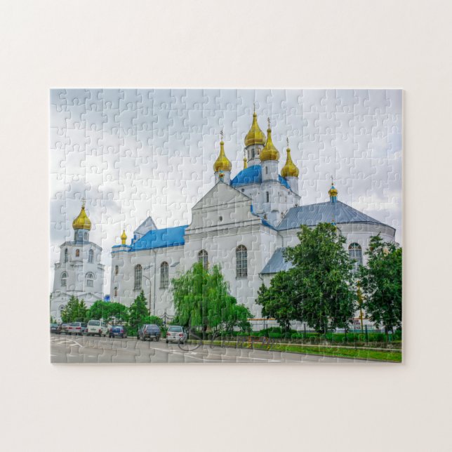 Belarus Slonim Orthodox Church Architecture Jigsaw Puzzle (Horizontal)