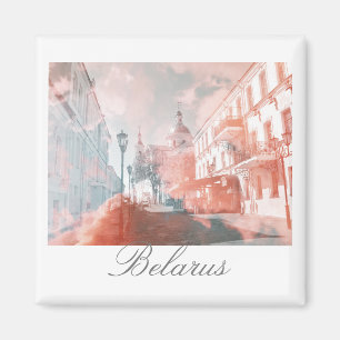 Belarus Vitebsk City Architecture Magnet
