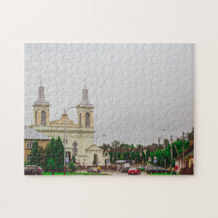 Belarus Volkovysk Vawkavysk City Architecture Jigsaw Puzzle