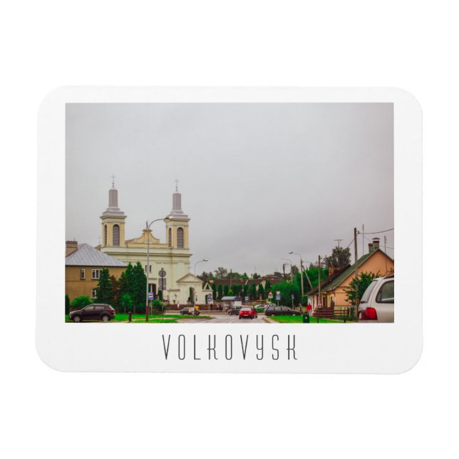 Belarus Volkovysk Vawkavysk City Architecture  Magnet (Horizontal)