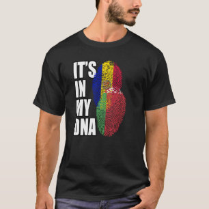 Belarusian And Andorran Mix DNA Flag Heritage T-Shirt