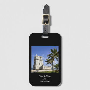 Belém Tower photo near river Tagus, Lisbon Luggage Tag