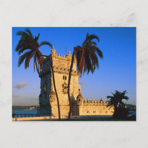 Belem Tower Portugal Postcard