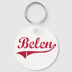 Belen New Mexico Classic Design Keychain