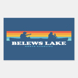 Belews Lake North Carolina Canoe Sticker