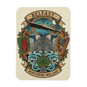 Belfast City Hall Northern Ireland Travel Magnet