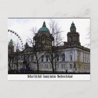 Belfast City Hall Postcard
