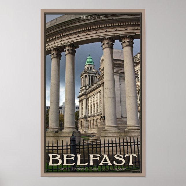Belfast City Hall Poster (Front)