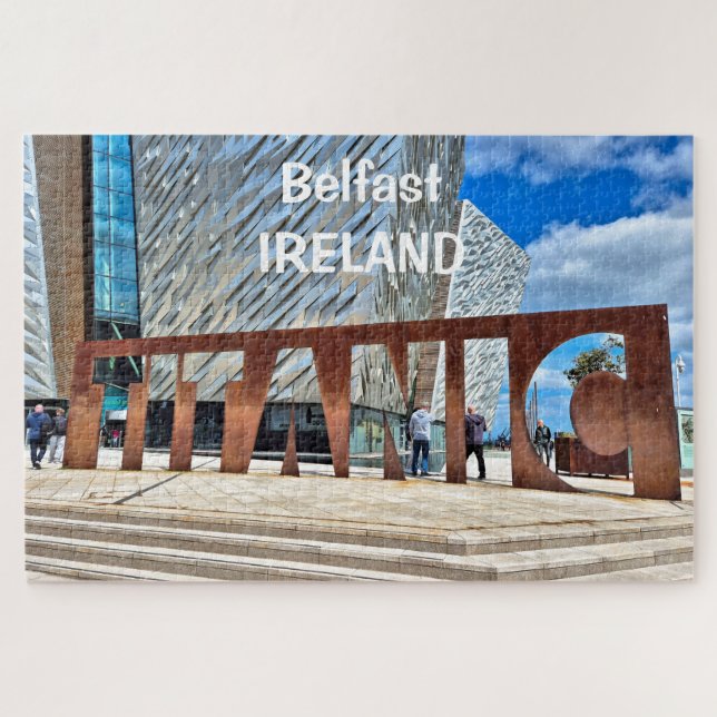 Belfast, Ireland: Titanic Jigsaw Puzzle (Horizontal)