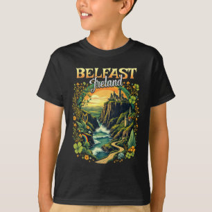 Belfast Ireland Vacation Trip Travel Irish Souveni T-Shirt