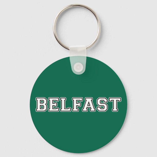 Belfast Keychain (Front)