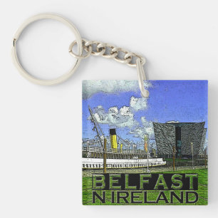 Belfast Keychain