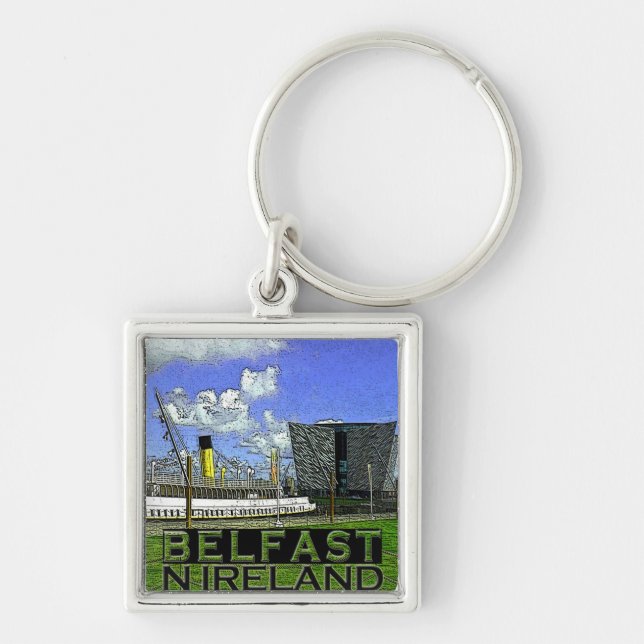 Belfast Keychain (Front)