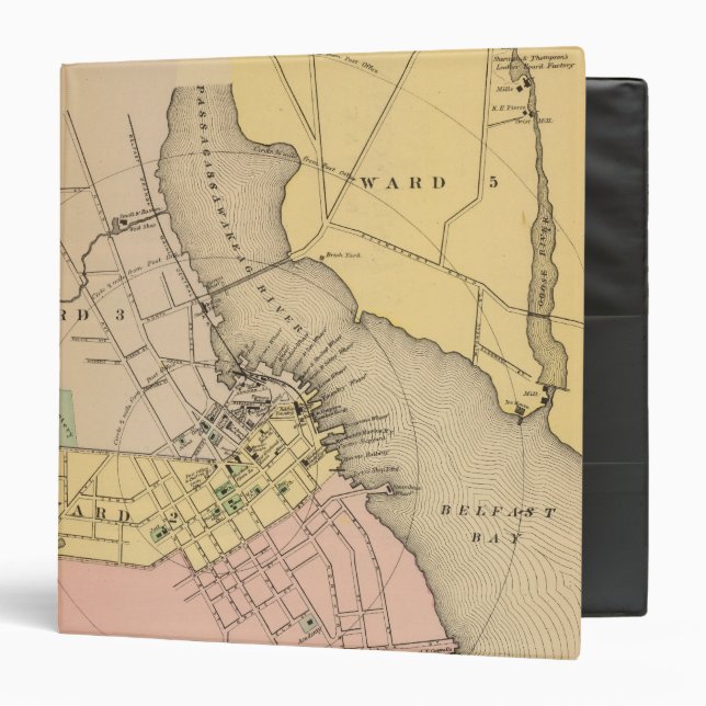 Belfast, Maine Binder (Front/Inside)