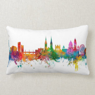 Belfast Northern Ireland Skyline Lumbar Pillow