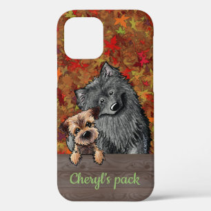 Belgian and Border KiniArt iPhone 12 Case