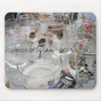 Belgian Beers Mousepad