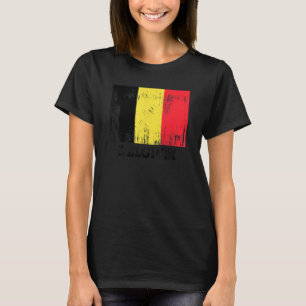 Belgian Belgium Flag Pride Belgian Flag T-Shirt