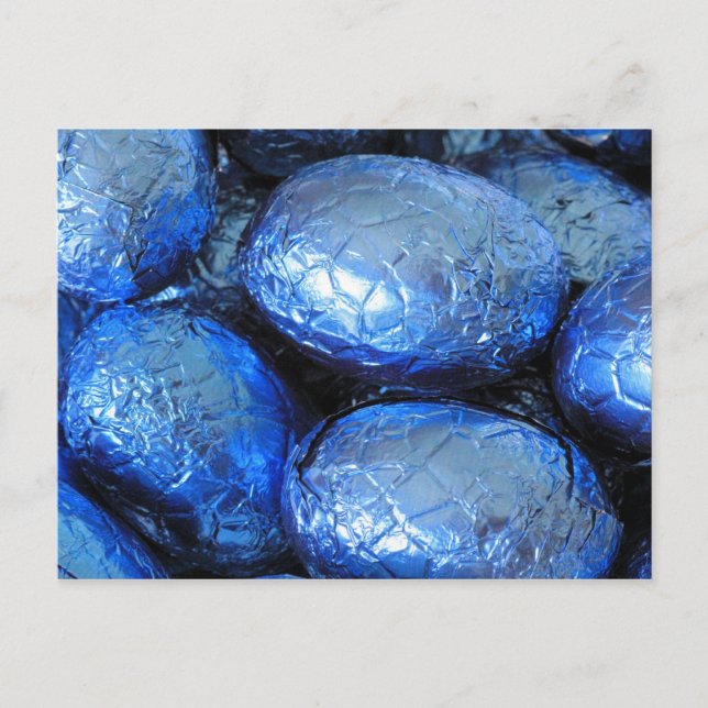 Belgian chocolate Easter eggs Holiday Postcard (Front)