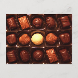 BELGIAN CHOCOLATES POSTCARD