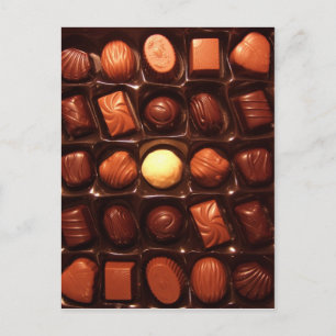 BELGIAN CHOCOLATES POSTCARD