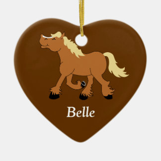 BELGIAN Draught Horse Custom Ornament