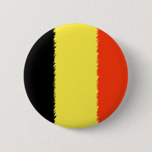 Belgian Flag 2 Inch Round Button
