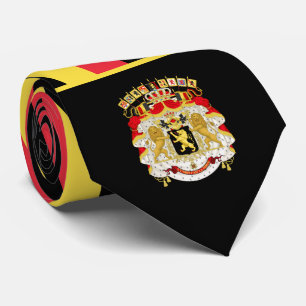 Belgian Flag & Coat of Arms, Flag of Belgium Tie