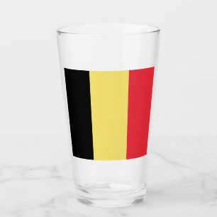 Belgian Flag Glass