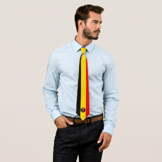 Belgian Flag Neck Tie, Stylish Belgium Flag. Tie